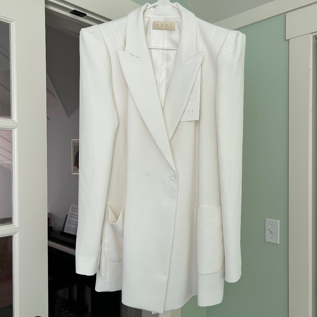 Aggi Cloud Dancer Blazer